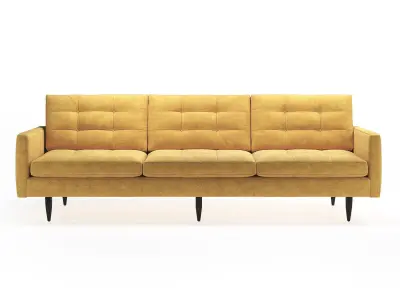 Petrie 3 Seater Sofa 3D model