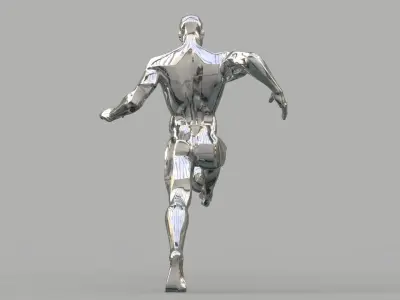 Soccer player  3D model
