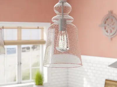 Lozano 1 - Light Single Bell Pendant Free 3D model