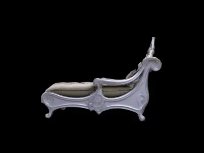 3d Render  Chaise Lounge Chair  3D model