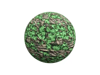 Stylized Ground Foliage Texture