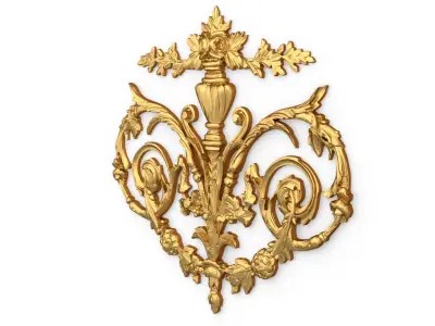 Classic decor ornament 54 3D print model