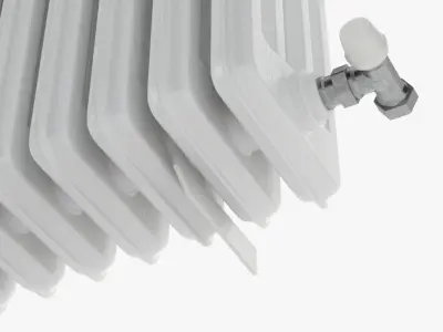 Cast Iron Radiator 3D model