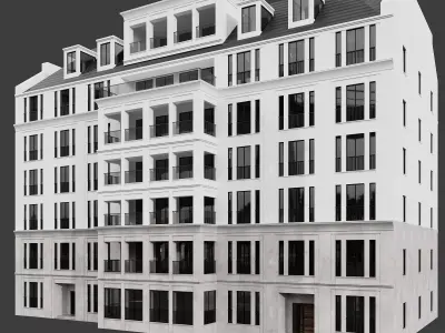 Residential Building No139 A 3D model