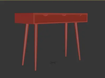 Desk PLOVSVAD 3D model