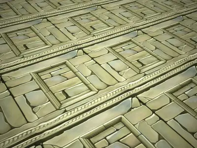 Floor Vol 52 - Game PBR Textures Texture