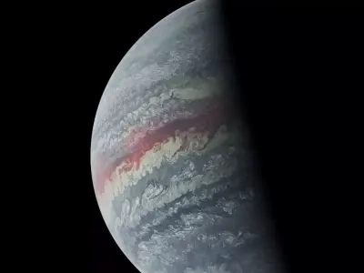 Exoplanet Series 01 - Crimson Storm 3D model