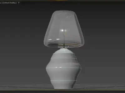 Table lamp  3D model shop