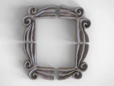 FRIENDS Peephole frame 3D print model