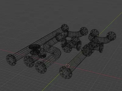 pipes 3D model