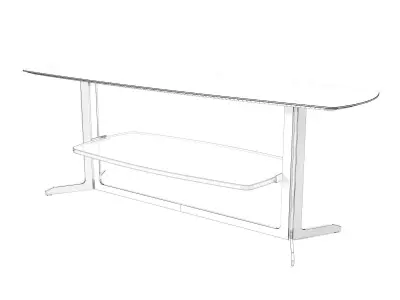 Arabesque Console Tables 3D model