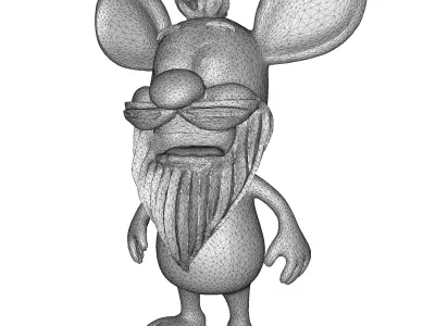 Whimsical Woodland Creatures - Premium 3D Character Collection 3D print model