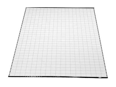 Sahara Beige Flat Area Rug Low-poly 3D model