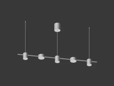 Sunshine Long lampatron 3D model