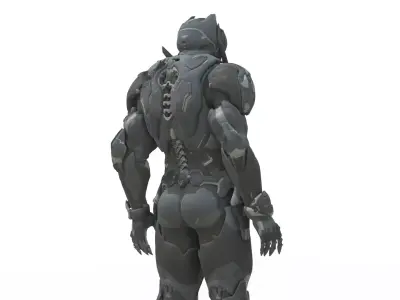 The First Descendant - Keelan 3D Model Raley MK 24  Fully Rigged Low-poly 3D model