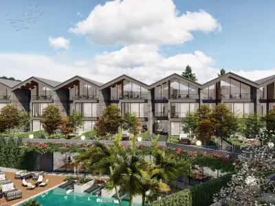 Modern Villa Site 3D model