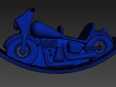 Seesaw Motorcycle Theme 3D model