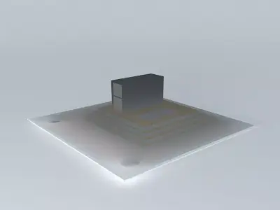 Beautiful 39 Cafe 3D model