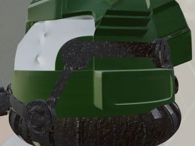 Power-Helmet 3D model
