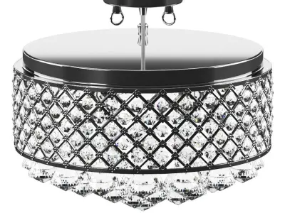 Crystal lamp 3D model purchase