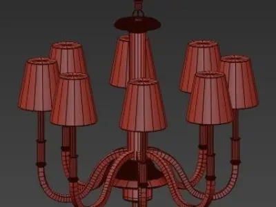 Chandelier Carmen 3D model purchase