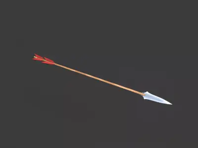 Elven Weapons Pack Low-poly 3D model