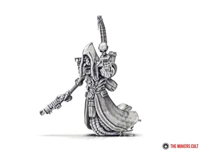 Dark Techno Shooters and Vigilants 3D print model