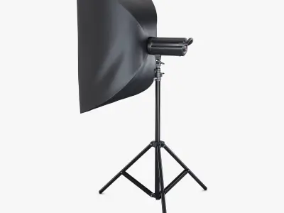 Studio Softbox Light M 2 3D model