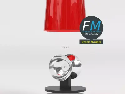 Rotating Beacon Light 2 3D model