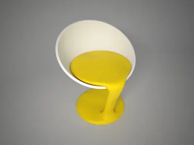 08 MELTHING CHAIR  3D model