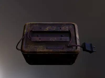 Power Charger - rc - PBR Low-poly 3D model