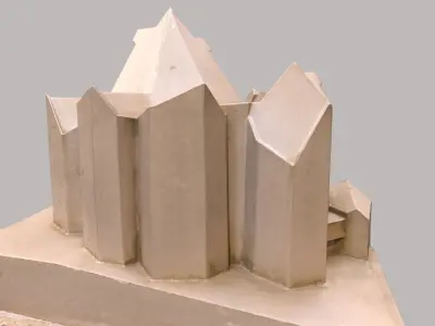 Mariendom Neviges Neviges Dome 3D Model 3D model