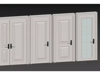  Indoor door 3D model