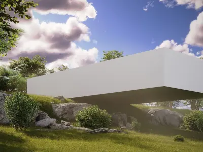 Exterior Scene - ready environment  for your architecture 3D model
