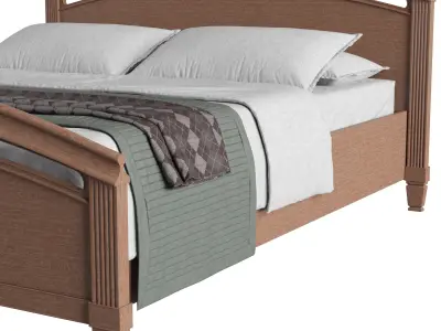 Arredo Venezia Dall Agnese Bed 3D model