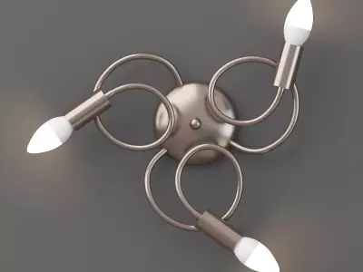 Dariel Wall Light 3D model