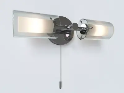 Wall lamp with switch waterproof Tesco 2140 - 2W 3D model