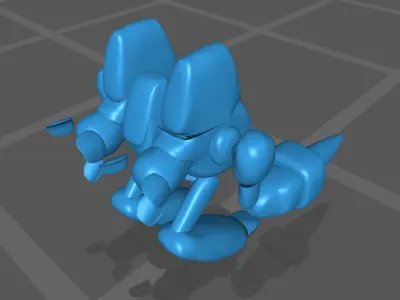 Starcraft SCV 3D print model