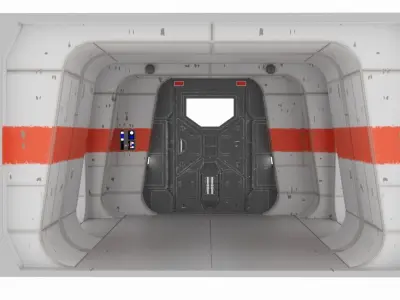 Rogue One - Profundities Hallway - Complete set 1-18 scale 3D print model