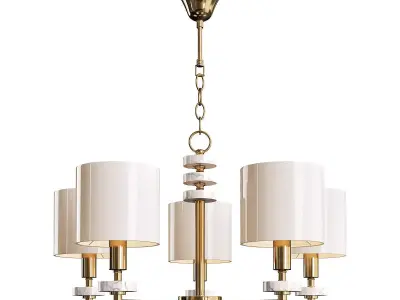 Chandelier Freya Tiana Low-poly 3D model