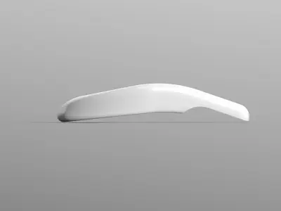 Tirador puerta nevera Refrigerator door handle 3D print model