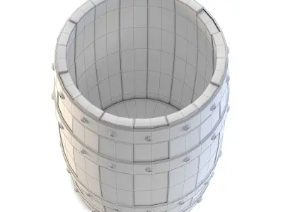 Barrel 3D model