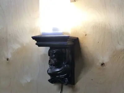 Lamp Gargoyle Sculpture 3D print model