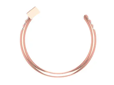 Women Light Weight Band Ring 3D print model order