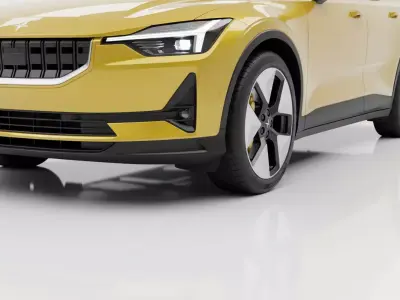 Polestar 2 2020 3D model