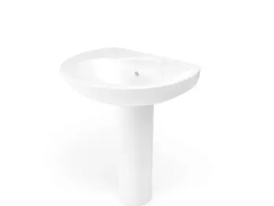 White Sink 3D model