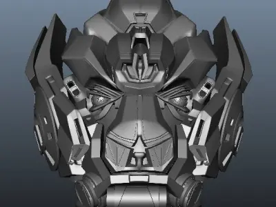 Transformers Head 3D model