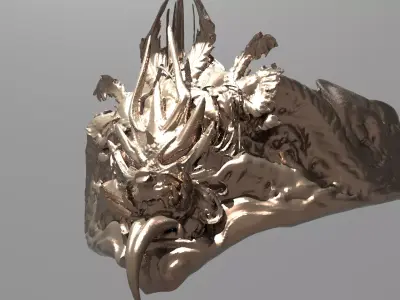 Dragon Emperor Belt 2  3D model
