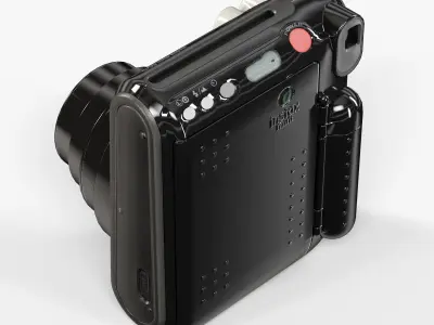 Fujifilm Instax Mini 50s instant print camera Low-poly 3D model