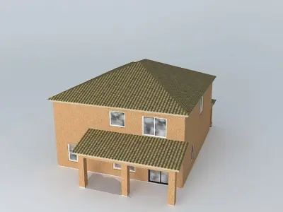 Subdivision-like House Free 3D model